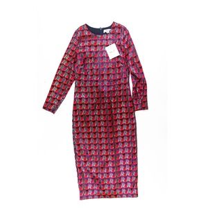 Diane Von Furstenberg Tailored Jacquard Dress NWT